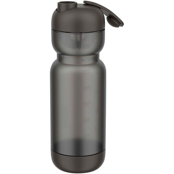 Obrázky: Shaker 800 ml sportovní láhev, černá, Obrázek 2