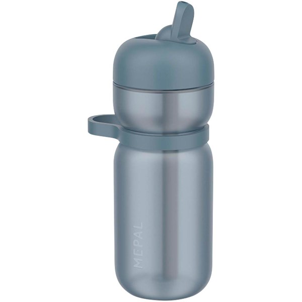 Obrázky: Sport. láhev 600ml, poutko a vykláp. víčko, modrá