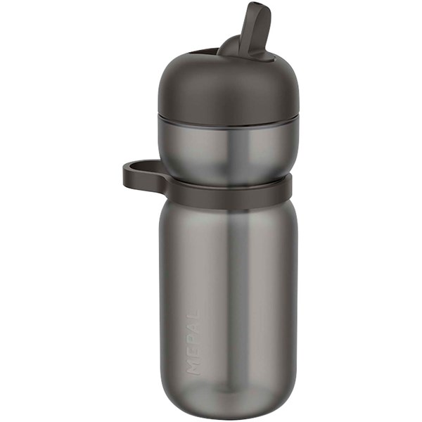 Obrázky: Sport. láhev 600ml, poutko a vykláp. víčko, černá