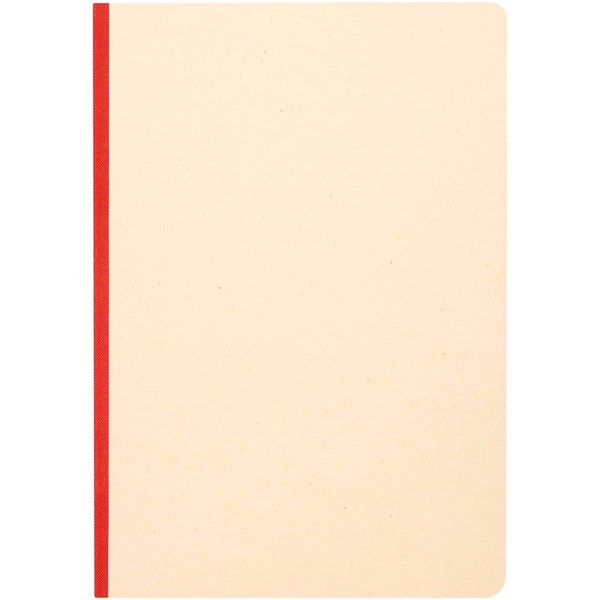 Obrázky: Zápisník A5 s měkkou obálkou RPET, červená, Obrázek 4