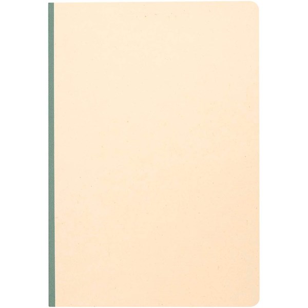 Obrázky: Zápisník A5 s měkkou obálkou RPET, zelená, Obrázek 4