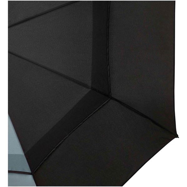 Obrázky: Větruodolný golfový deštník s aut. otev., šedý, Obrázek 2