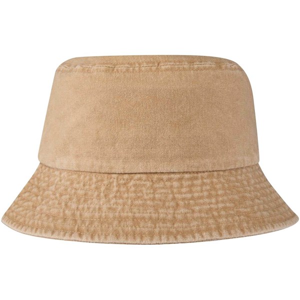 Obrázky: Bavl. sluneční klobouk-sepraný design, přírodní, Obrázek 2