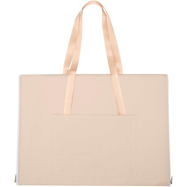 Obrázky: Béžová piknik. deka z 600D PES s povrchem z PVC, Obrázek 4