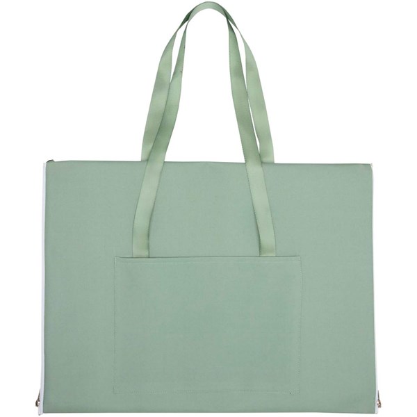 Obrázky: Zelená piknik. deka z 600D PES s povrchem z PVC, Obrázek 2