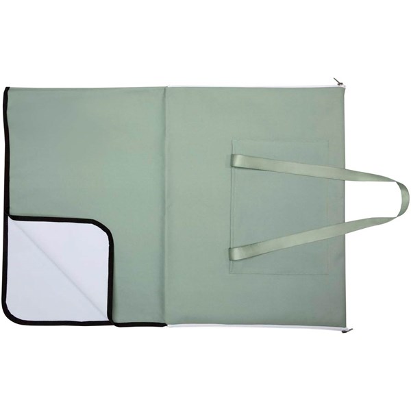 Obrázky: Zelená piknik. deka z 600D PES s povrchem z PVC, Obrázek 5