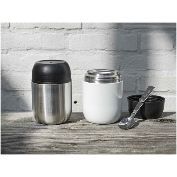 Obrázky: Dvoustěnná termoska z rec. nerez 480 ml, bílá, Obrázek 7