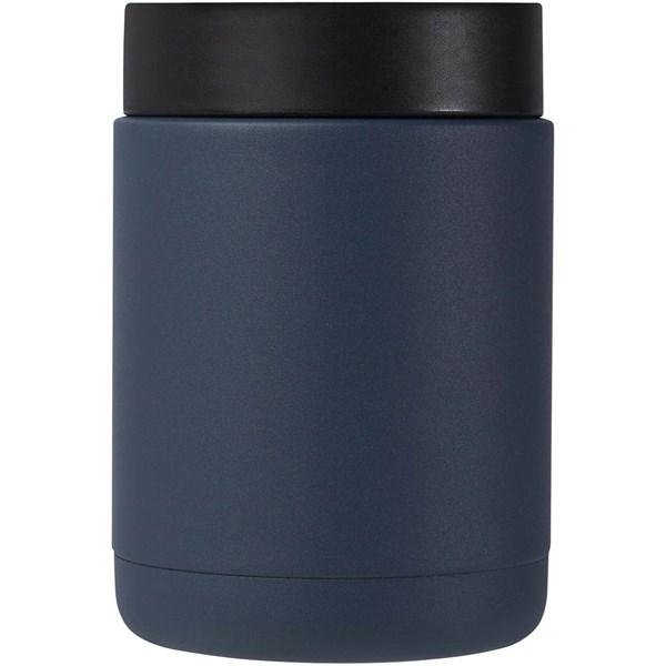 Obrázky: Vakuová rec. nerez dóza na jídlo, 500 ml, modrá, Obrázek 2