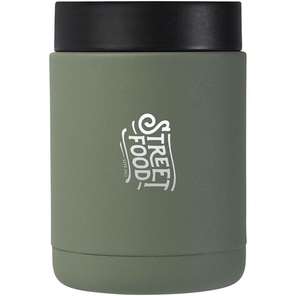 Obrázky: Vakuová rec. nerez dóza na jídlo, 500 ml, zelená, Obrázek 3