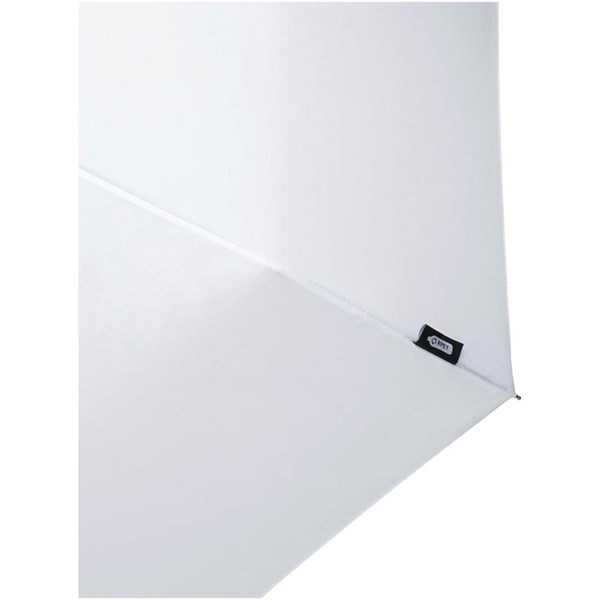 Obrázky: Bílý skládací deštník z RPET, 21