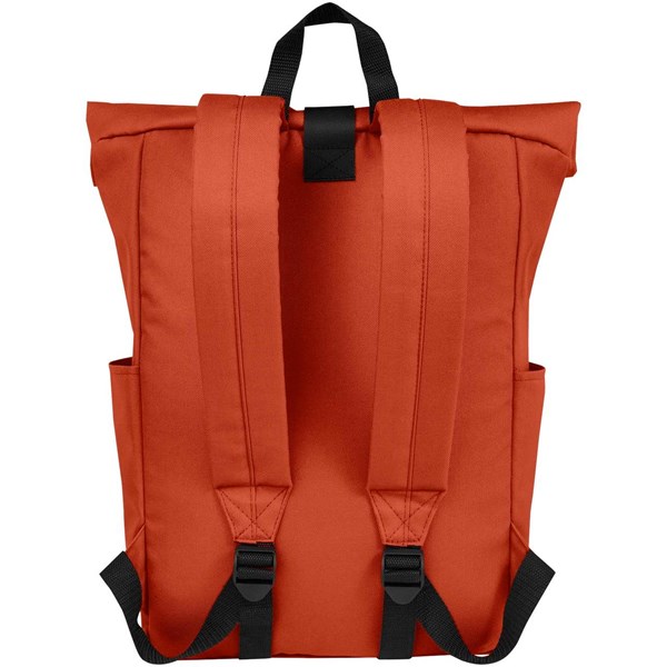 Obrázky: Cihlový GRS RPET voděodolný batoh 18 l, Obrázek 2