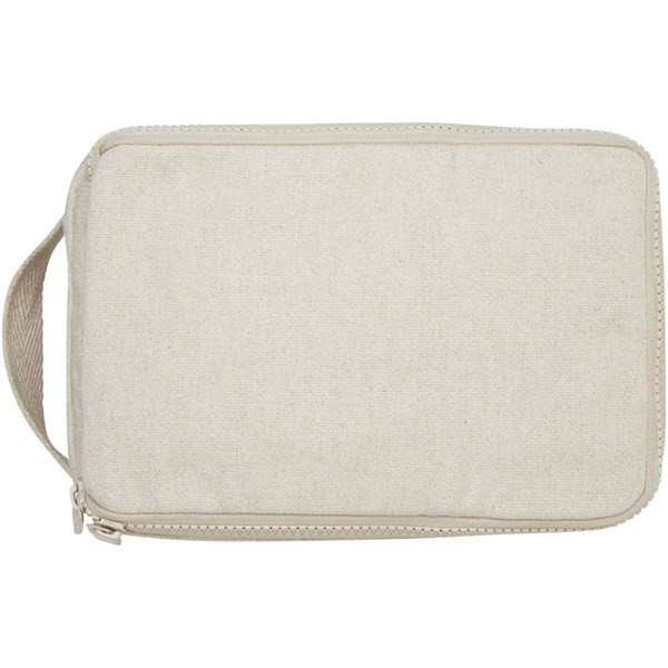 Obrázky: Recyklovaná kosmetická taštička, přírodní, Obrázek 3