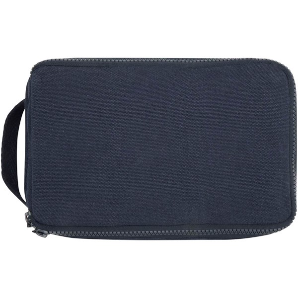 Obrázky: Recyklovaná kosmetická taštička, modrá, Obrázek 3