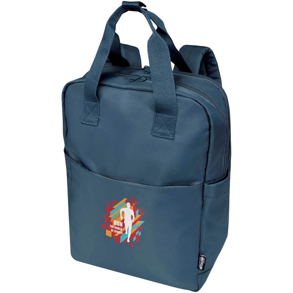 Obrázky: Šedo modrý rec.cestovní batoh 9L na notebook 14″, Obrázek 5