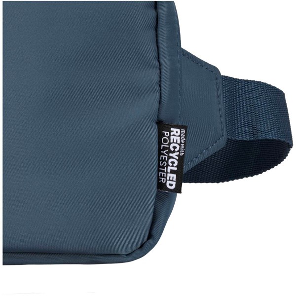 Obrázky: Malá cestovní taška přes rameno, šedo modrá, Obrázek 3