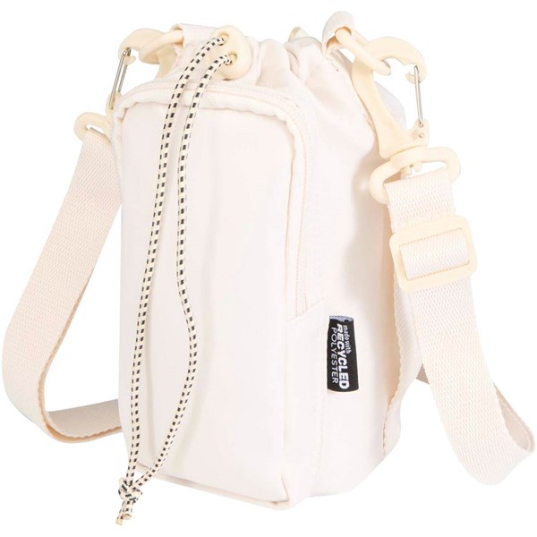 Obrázky: Cestovní taška na láhev z rec.mat., krémově bílá, Obrázek 4