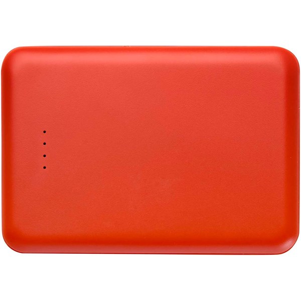 Obrázky: Červená powerbanka 5000mAh typu C z recyk. Plastu, Obrázek 7