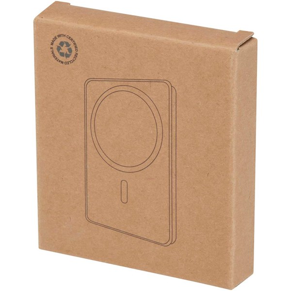 Obrázky: Bezdrátová magnetická powerbanka 5000 mAh, bílá, Obrázek 8