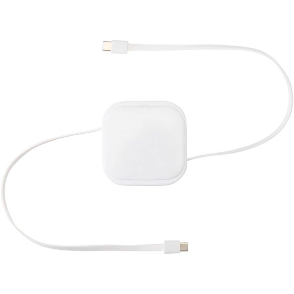 Obrázky: Bílý rolovací datový a 100W rychlonab. kabel 5 v 1, Obrázek 8