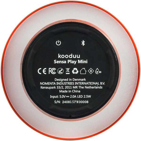 Obrázky: Mini přenosný reproduktor a lampa JBL, oranžová, Obrázek 3