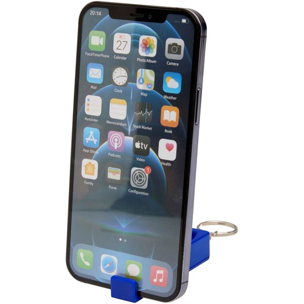 Obrázky: Kr.modrý přívěsek/stojánek na telefon s antistresem