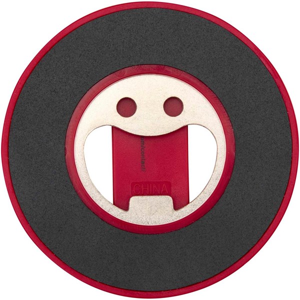 Obrázky: Červený magnetický stojánek na telefon s otvírákem, Obrázek 2