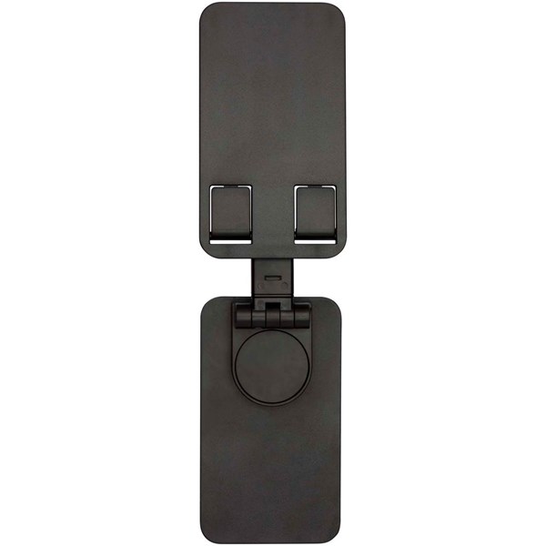 Obrázky: Skládací držák na telefon z rec.plastu, černý, Obrázek 4