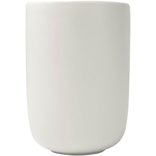 Obrázky: Sada 2 keramických šálků 350 ml, bílá, Obrázek 2