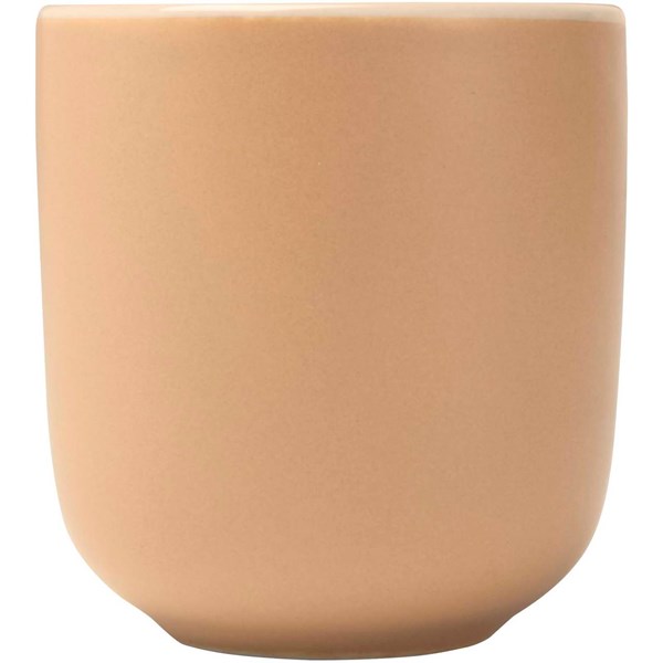 Obrázky: Sada 2 keramických šálků 90 ml, béžová, Obrázek 2