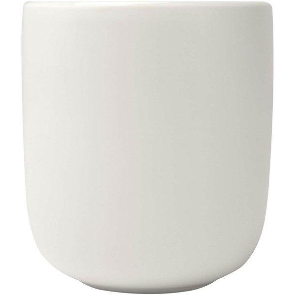 Obrázky: Sada 2 keramických hrnků 200 ml, bílá, Obrázek 2