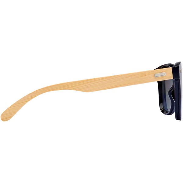 Obrázky: Sluneční brýle s bambusovými nožičkami, stříbrná, Obrázek 5