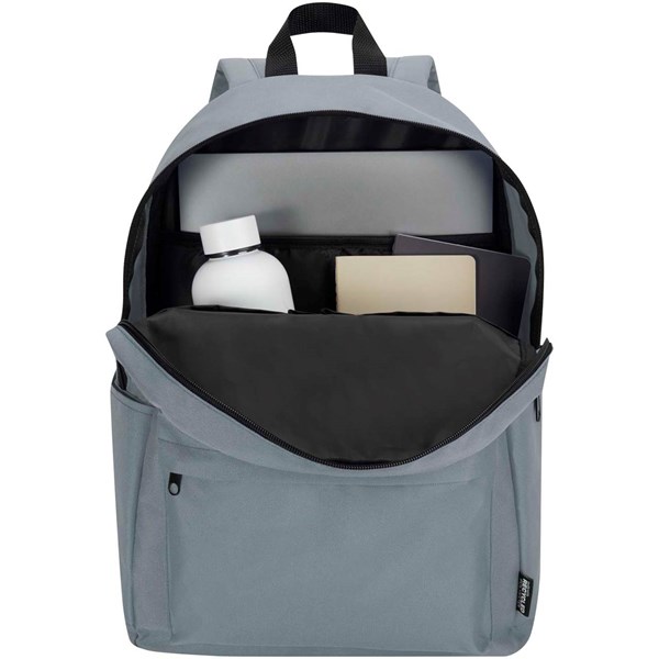 Obrázky: Šedý městský GRS batoh na notebook 14