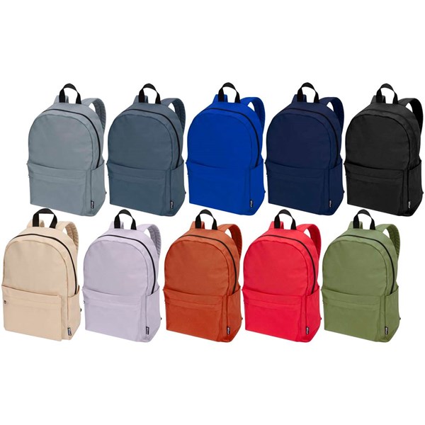 Obrázky: Černý městský GRS batoh na notebook 14