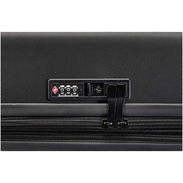 Obrázky: Černý rozšiřitelný GRS kufr 24