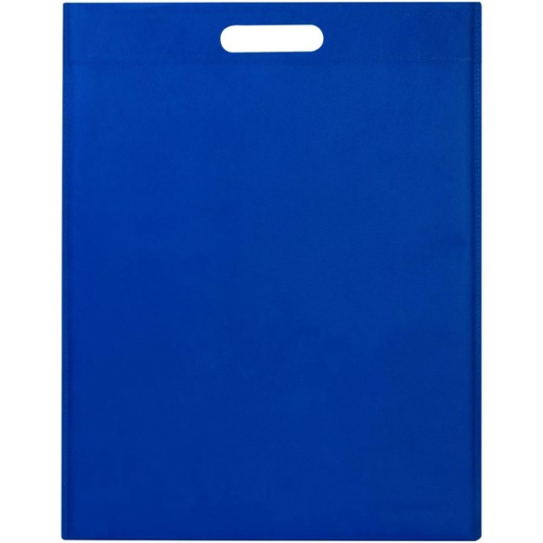 Obrázky: Kr.modrá taška 34 x 43 cm s průhmatem z rec.RPET, Obrázek 4