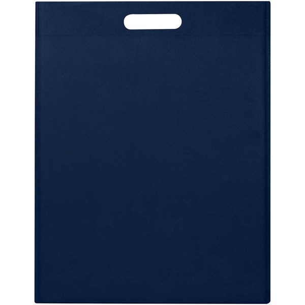 Obrázky: Nám.modrá taška 34 x 43 cm s průhmatem z rec. RPET, Obrázek 4