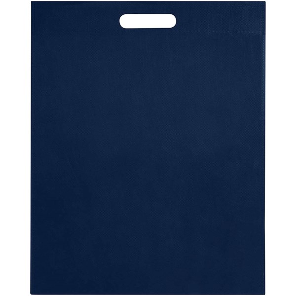 Obrázky: Nám.modrá taška 34 x 43 cm s průhmatem z rec. RPET, Obrázek 5