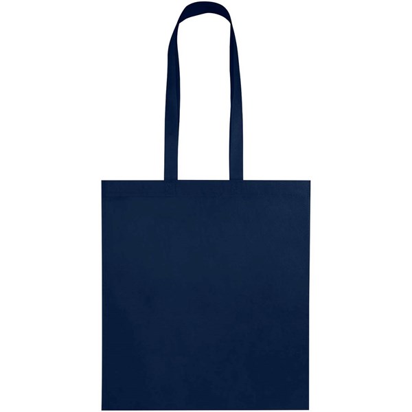 Obrázky: Nám.modrá rec.netkaná nákup. taška 36 x 40cm,dl.uši, Obrázek 5