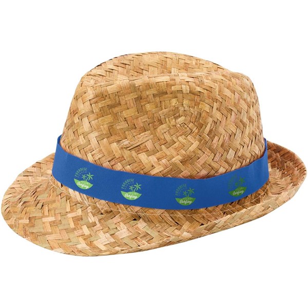 Obrázky: Slaměný klobouk, královsky modrá stuha, Obrázek 7