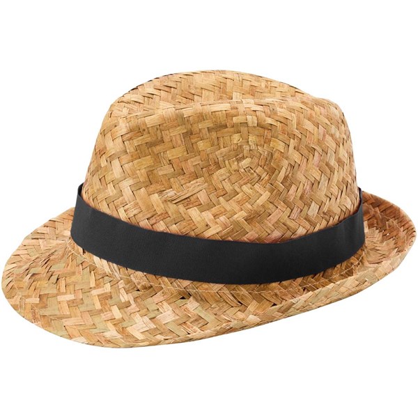 Obrázky: Slaměný klobouk, černá stuha