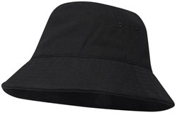 Obrázky: Recyklov. klobouk proti slunci, černá