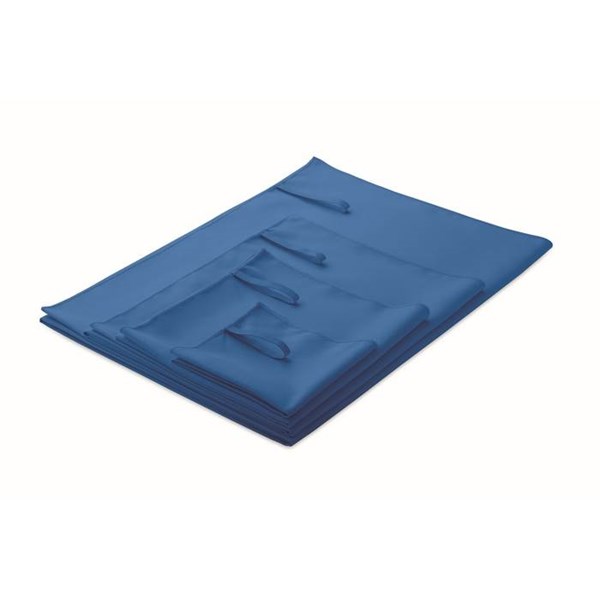 Obrázky: Ručník z mikrovlákna 30x50 cm s poutkem, modrá, Obrázek 4