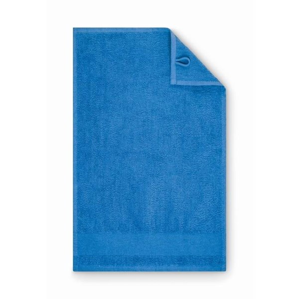 Obrázky: Bavlněný ručník 30x50 cm, 380 g/m2, modrá, Obrázek 2