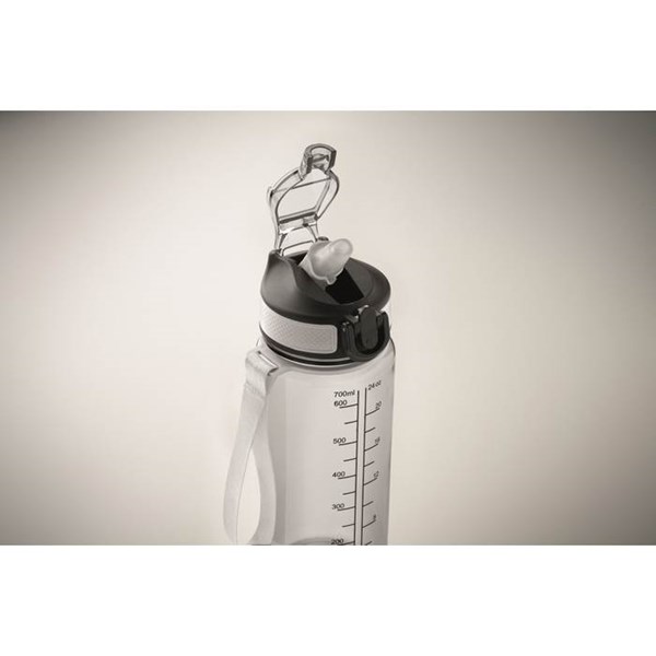 Obrázky: Sportovní láhev na vodu, 700ml, transparentní, Obrázek 4