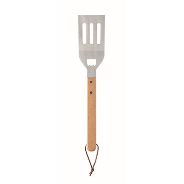 Obrázky: Grilovací obracečka s dřevěnou rukojetí