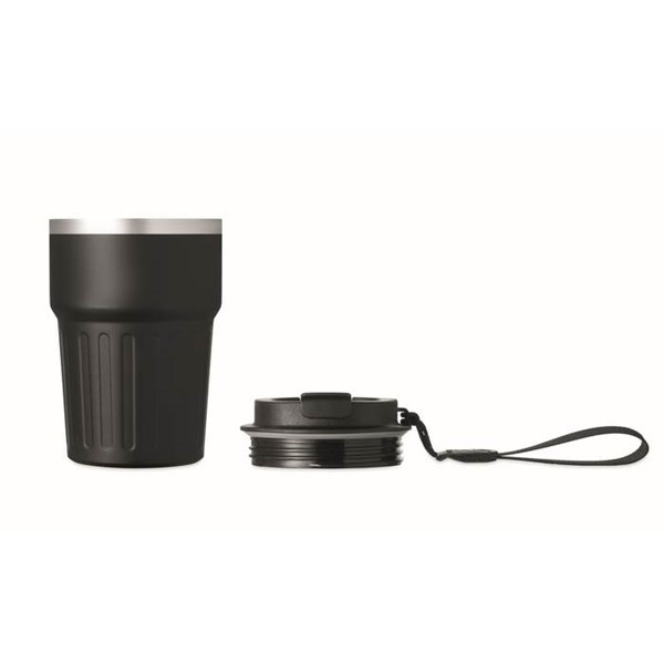 Obrázky: Černá sada zápisníku, kov. pera a termohrnku 350ml, Obrázek 9