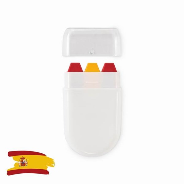 Obrázky: Barvy pro malování na tělo-červená/žlutá/červená, Obrázek 2