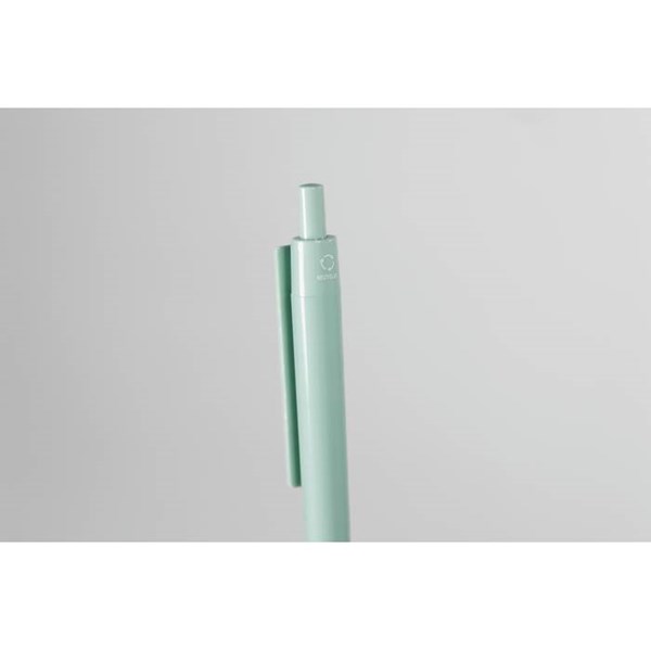 Obrázky: Propiska z recyklovaného ABS, mátově zelená, MN, Obrázek 7