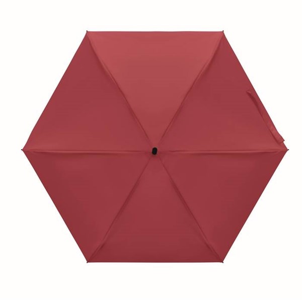 Obrázky: Skládací větruodolný manual. deštník, vínová, Obrázek 6