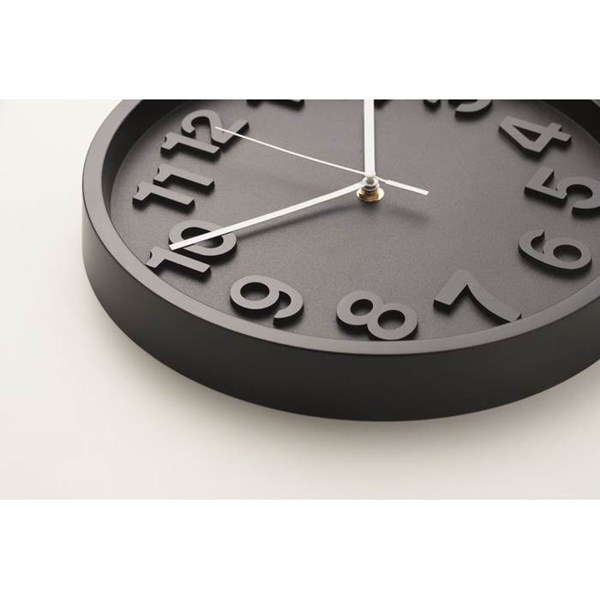 Obrázky: Černé nástěnné hodiny z PP, Obrázek 4
